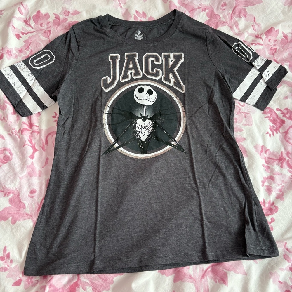 Disney Jack Skellington Juniors Character Tee Shirt
